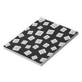 Ihr Logo, Foto oder anderes Bild | Random-Platzier Notizblock (Rotiert)