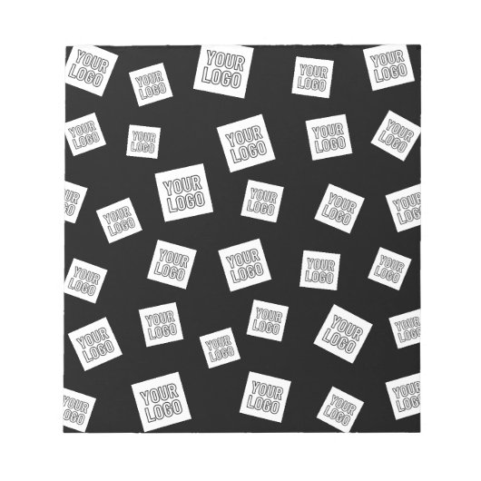 Ihr Logo, Foto oder anderes Bild | Random-Platzier Notizblock (Vorderseite)
