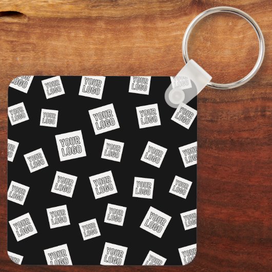 Ihr Logo, Foto oder anderes Bild | Random-Platzier Schlüsselanhänger (Rückseite)