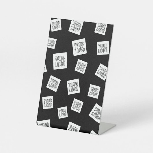 Ihr Logo, Foto oder anderes Bild | Random-Platzier Sockelschild (Vorderseite)