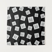 Ihr Logo, Foto oder anderes Bild | Random-Platzier Wandteppich (Vorderseite (Horizontal))