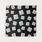 Ihr Logo, Foto oder anderes Bild | Random-Platzier Wandteppich (Vorderseite)