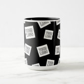 Ihr Logo, Foto oder anderes Bild | Zufällige Platz Tasse (Zentrum)