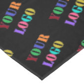 Ihr Logo-Foto und Ihre Farbenwerbung Tischdecke (Schrägansicht)