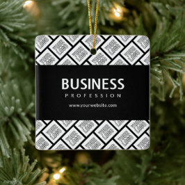 Ihr Logo-gepflegtes Muster und bearbeitbarer Firme Keramikornament