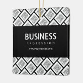 Ihr Logo-gepflegtes Muster und bearbeitbarer Firme Keramikornament (Links)