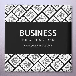 Ihr Logo-gepflegtes Muster und bearbeitbarer Firme Magnet