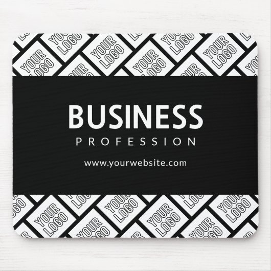 Ihr Logo-gepflegtes Muster und bearbeitbarer Firme Mousepad (Vorne)
