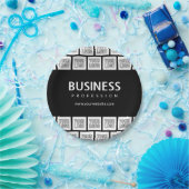 Ihr Logo-gepflegtes Muster und bearbeitbarer Firme Pappteller (Party)