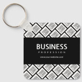 Ihr Logo-gepflegtes Muster und bearbeitbarer Firme Schlüsselanhänger (Vorderseite)