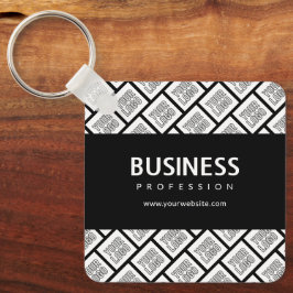 Ihr Logo-gepflegtes Muster und bearbeitbarer Firme Schlüsselanhänger