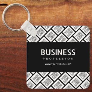 Ihr Logo-gepflegtes Muster und bearbeitbarer Firme Schlüsselanhänger