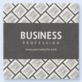 Ihr Logo-gepflegtes Muster und bearbeitbarer Firme Steinuntersetzer