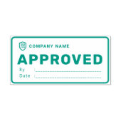 Ihr Logo-Geschäft | Einfache Mehrzwecklinie Permastempel (Design)