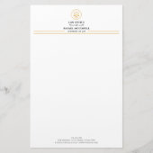 Ihr Logo-Geschäft | Rechtsanwalt Briefpapier (Vorderseite)