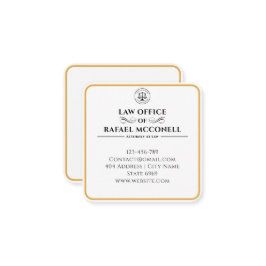 Ihr Logo-Geschäft | Rechtsanwalt Mitteilungskarte