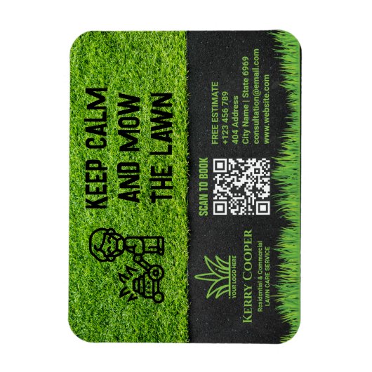 Ihr Logo-Geschäft | Wäscheservice Magnet (Vertikal)