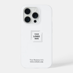 Ihr Logo Geschäftlich Korporativ Modern Minimali iPhone 15 Pro Hülle