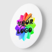 Ihr Logo-Geschäftsbüro Akrylwall-Uhr Große Wanduhr (Winkel)