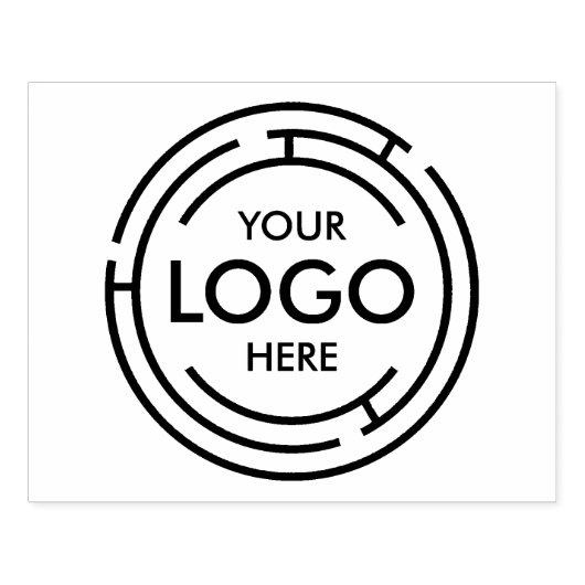 Ihr Logo Gummistempel (Prägung)