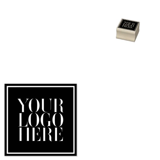 Ihr Logo hier am Platz Gummistempel (Stempel)