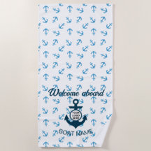 Ihr Logo hier Anker nautische moderne Sommer