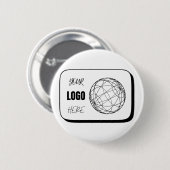 Ihr Logo hier Button (Vorne & Hinten)
