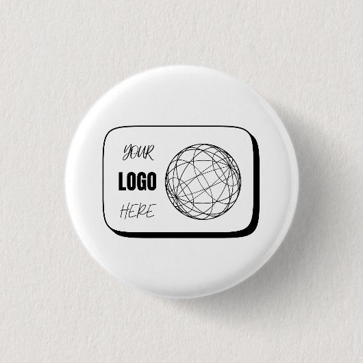 Ihr Logo hier Button (Vorderseite)