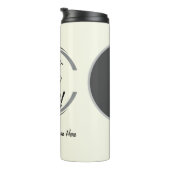 Ihr Logo hier Custom Coffee Tumbler Thermosbecher (Nach rechts gedreht)