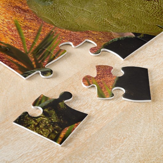 Ihr Logo hier | Custom Dinosaur Jigsaw Puzzle (Seite)
