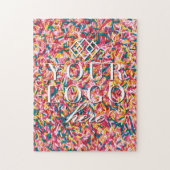 Ihr Logo hier | Custom Sprinkles Jigsaw Puzzle (Vertikal)