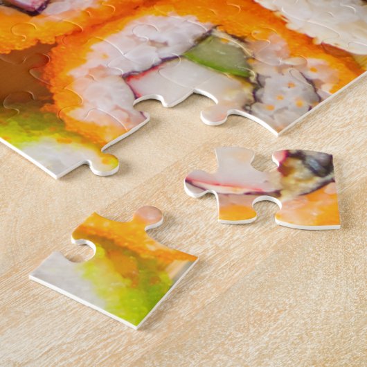 Ihr Logo hier | Custom Sushi Jigsaw Puzzle (Seite)