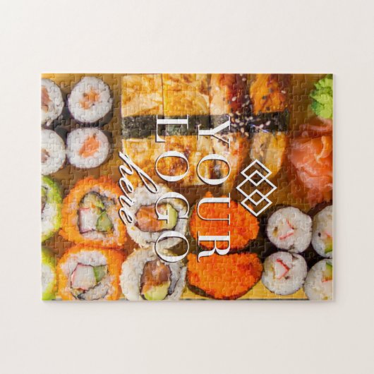 Ihr Logo hier | Custom Sushi Jigsaw Puzzle (Horizontal)