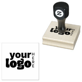 Ihr Logo hier einfach, modern und klein Gummistempel