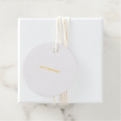 Ihr Logo hier einfach nur ein minimaler Geschenk-T Geschenkanhänger (Mit Box)