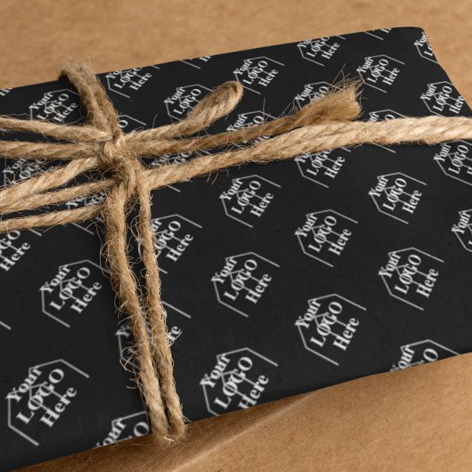 Ihr Logo hier Einfaches, modernes Muster-Umschlagp Geschenkpapier Set