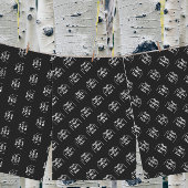 Ihr Logo hier Einfaches, modernes Muster-Umschlagp Geschenkpapier Set