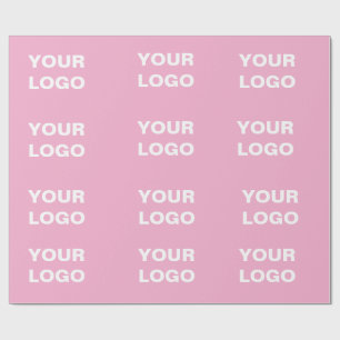 Ihr Logo hier Einfaches Stylisches Modernes Minima Geschenkpapier