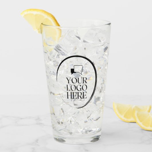Ihr Logo hier Glas (Vorderseite Ice)