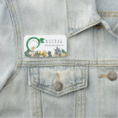 Ihr Logo hier, grün Namensschild (Beispiel)