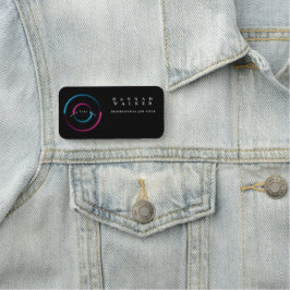 Ihr Logo hier, holografische Farbe Namensschild