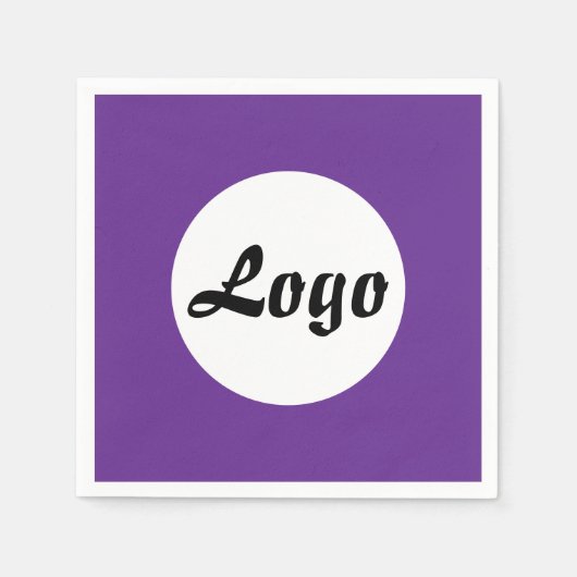 IHR LOGO HIER INDIVIDUALISIERTER NAME UND TEXT SERVIETTE (Vorderseite)