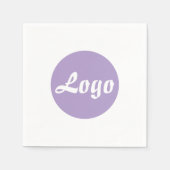 IHR LOGO HIER INDIVIDUALISIERTER NAME UND TEXT  SERVIETTE (Vorderseite)