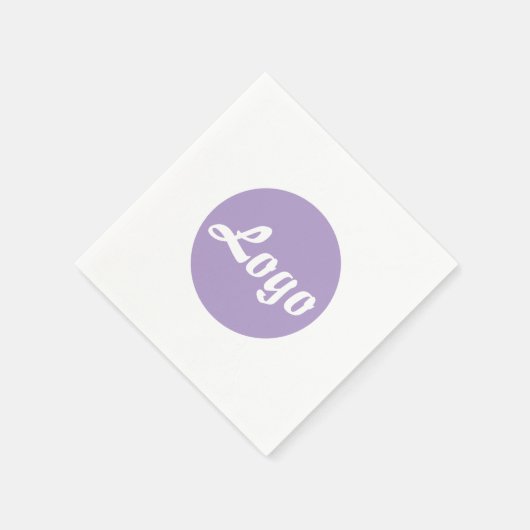 IHR LOGO HIER INDIVIDUALISIERTER NAME UND TEXT  SERVIETTE (Ecke)