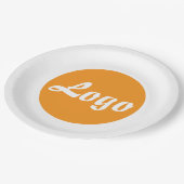 IHR LOGO HIER INDIVIDUELLER NAME UND TEXT PAPPTELLER (Schrägansicht)