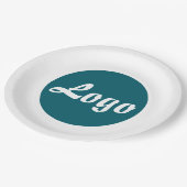 IHR LOGO HIER INDIVIDUELLER NAME UND TEXT  PAPPTELLER (Schrägansicht)