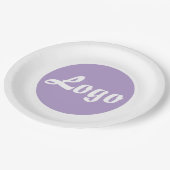 IHR LOGO HIER INDIVIDUELLER NAME UND TEXT  PAPPTELLER (Schrägansicht)