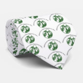 "Ihr Logo hier" kundengerechte Logo-Krawatte Krawatte (Gerollt)