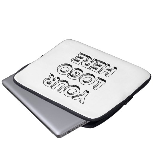 Ihr Logo hier Laptopschutzhülle (Vorne Knopf)