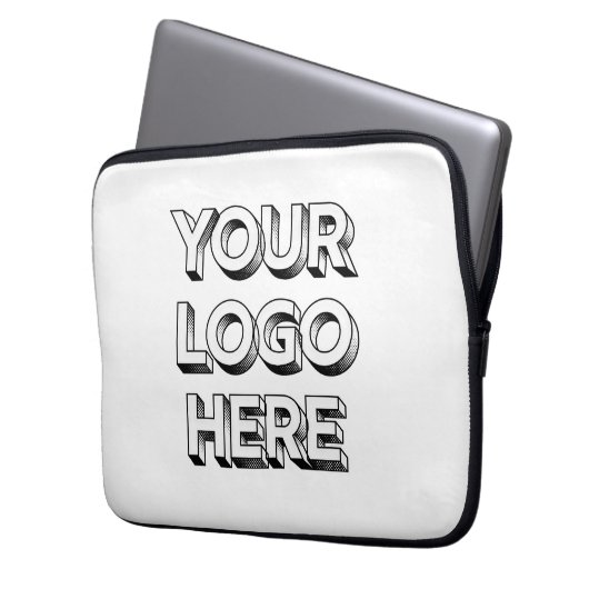 Ihr Logo hier Laptopschutzhülle (Vorderseite Links)